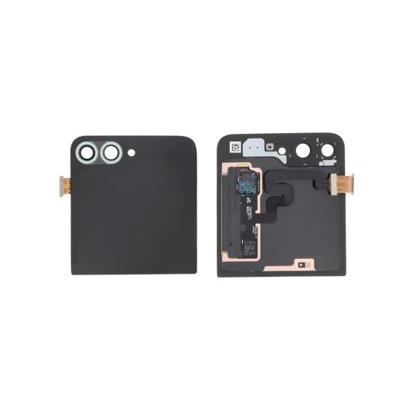 Tampa Traseira para Samsung Galaxy Z Flip6 - Superior Verde Água (SERVICE PACK)