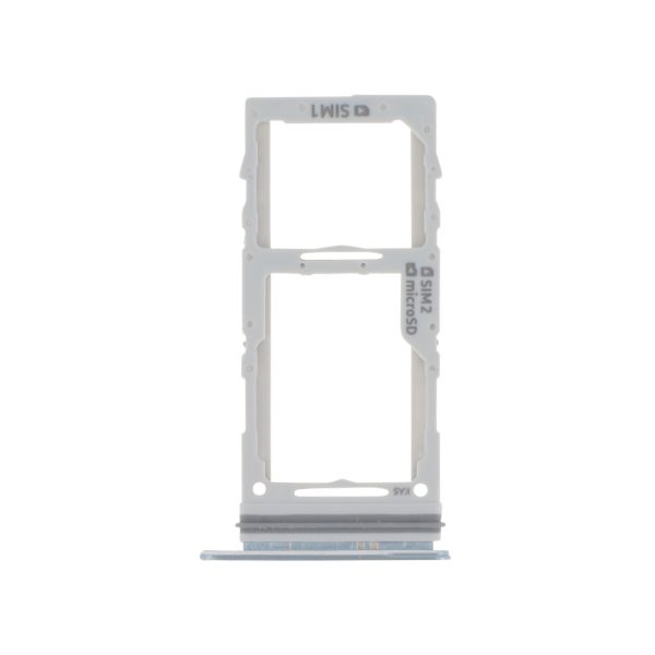Gaveta cartão SIM para Samsung Galaxy S20+ Azul Claro (SERVICE PACK)