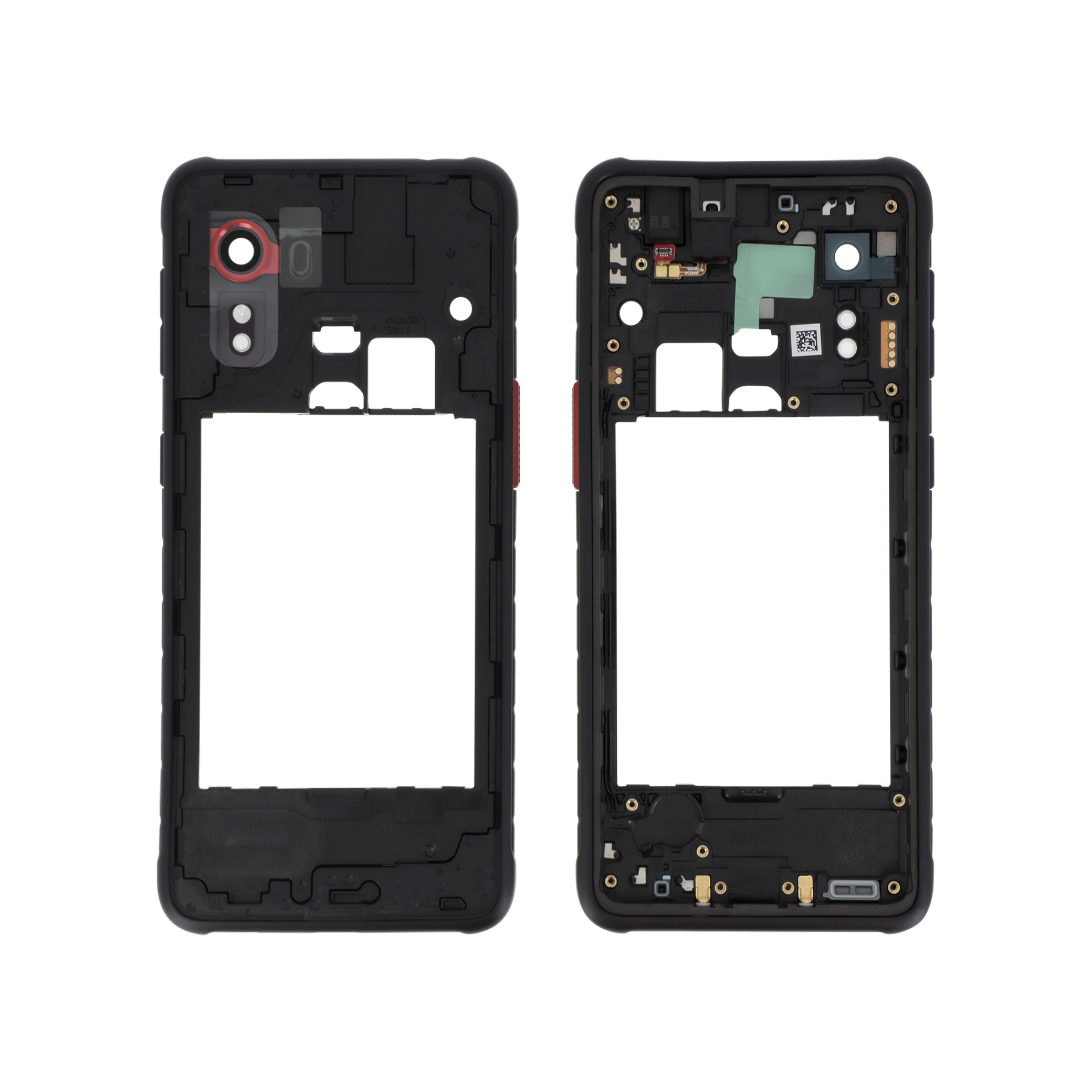 gh98-46354a-0000 Frame para Samsung Galaxy Xcover 5 (G525F) - Frame Back Preto (SERVICE PACK) - Image 1