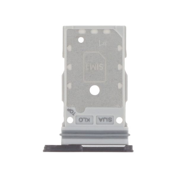 Gaveta SIM Preto para Samsung Galaxy S22 (S901B) (SERVICE PACK)