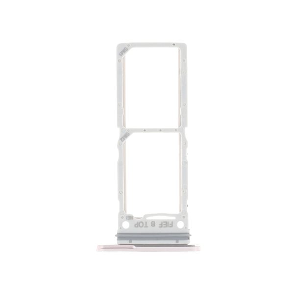 Gaveta / Bandeja cartão SIM para Samsung Galaxy Z Fold6 Rosa (SERVICE PACK)