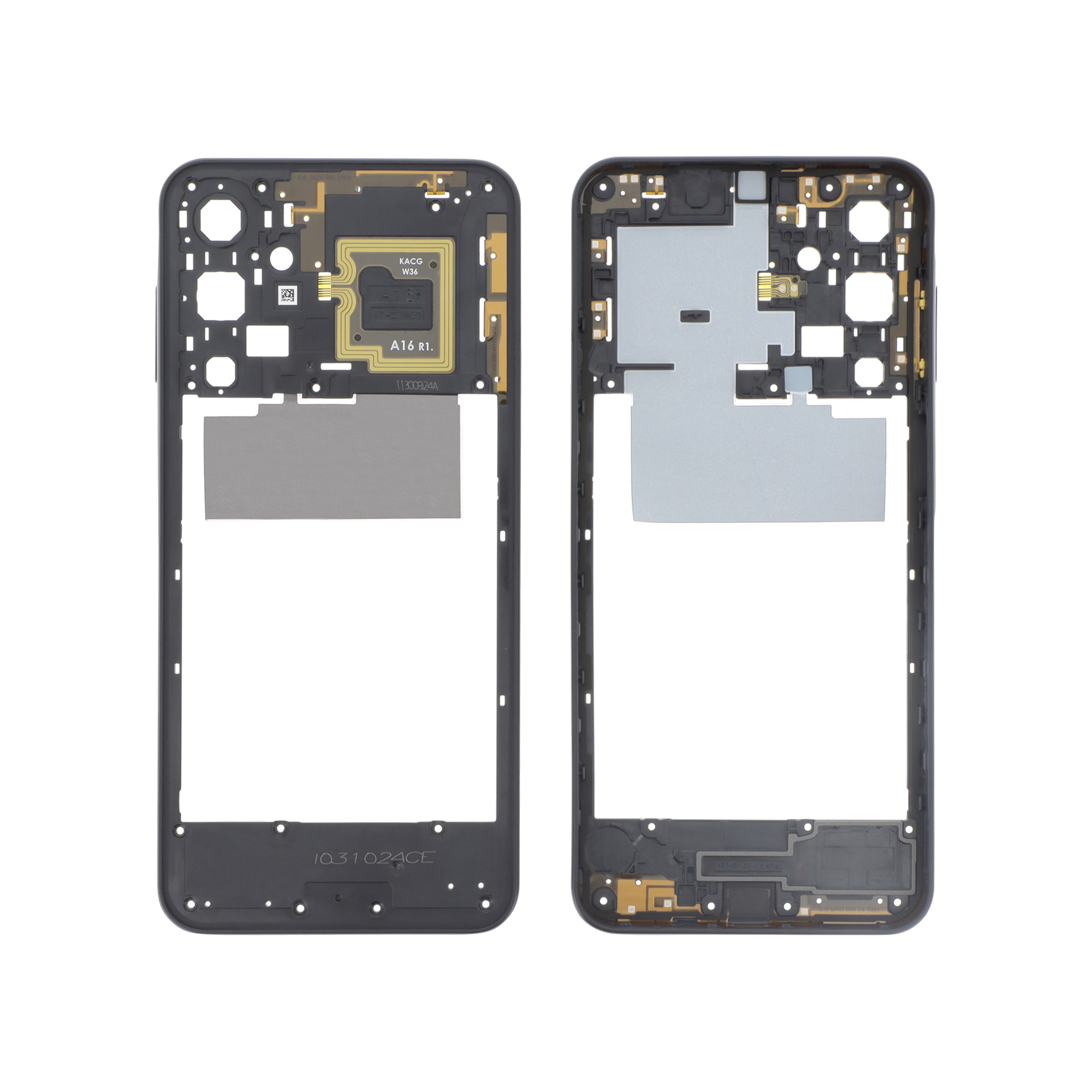 gh98-49821a-0000 Tampa Traseira Frame Central para Samsung Galaxy A16 5G (Azul Noturno) (SERVICE PACK) - Image 1