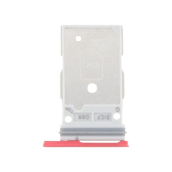 Gaveta do Cartão SIM Coral para Samsung Galaxy S25/S25+ (S931B/S936B) (SERVICE PACK)