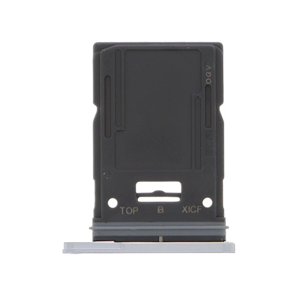 Gaveta Micro SD / Bandeja cartão SIM para Samsung Galaxy Tab S11 (X730/X736) - Prateado (SERVICE PACK)