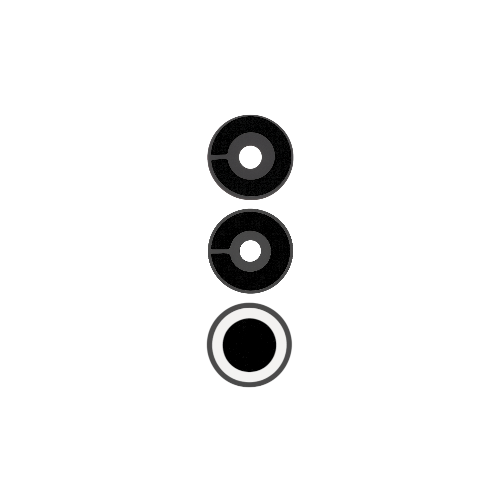opplens Vidro da Lente da Câmara para Oppo A80 5G - Lente-A805G - Image 1