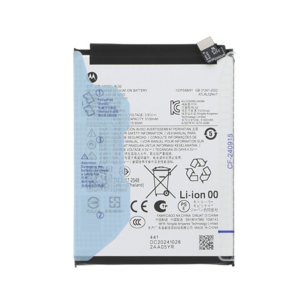 Bateria RL52 para Motorola Moto E15/G05/G15/G17 (XT2523) (SERVICE PACK)