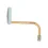 Sensor de Impressão Digital para Samsung Galaxy A26 5G Verde Água (SERVICE PACK)