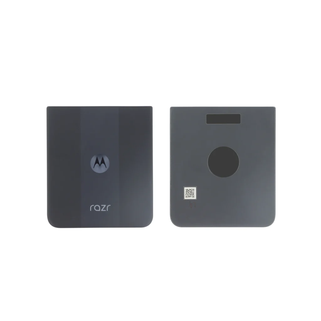 Tampa Traseira Azul Marinho para Motorola Razr 50 Ultra (SERVICE PACK)