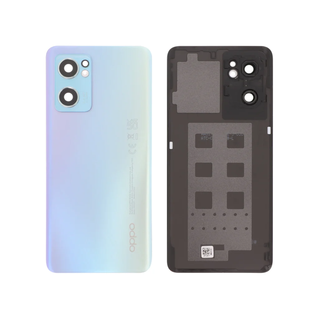 Tampa Traseira Azul para Oppo Find X5 Lite / Reno7 5G (SERVICE PACK)