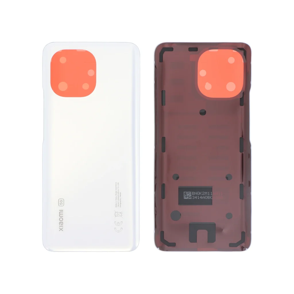Tampa Traseira Branca para Xiaomi Mi 11 5G (SERVICE PACK)