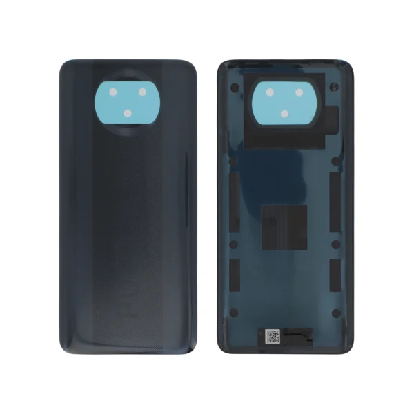 Tampa Traseira Cinzenta para Xiaomi Poco X3 (SERVICE PACK)