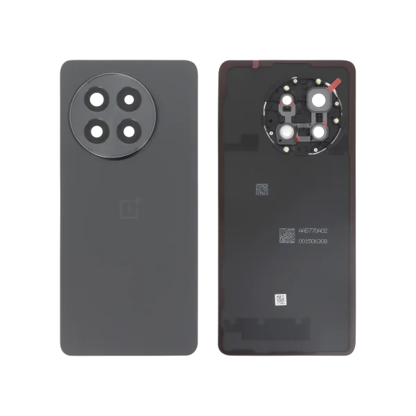 Tampa Traseira Nebula Preta para OnePlus 13R (SERVICE PACK)