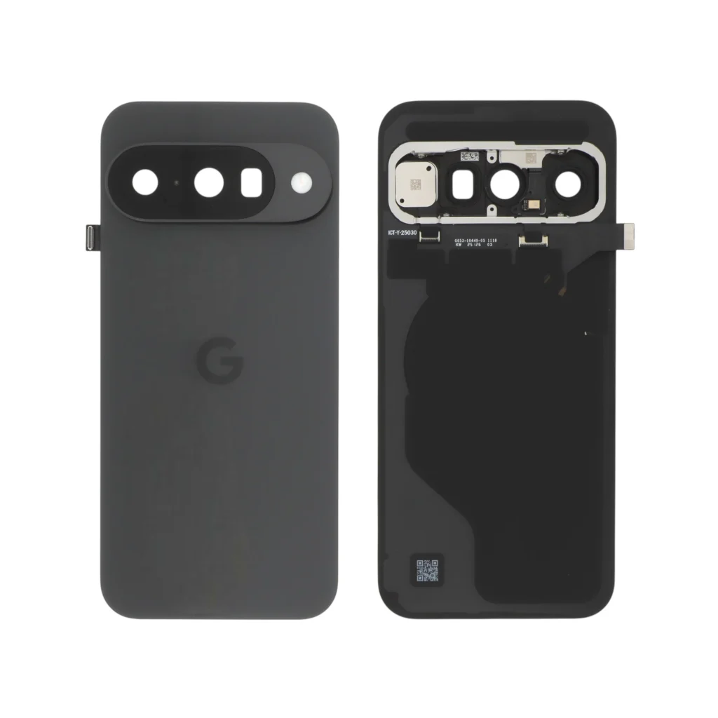 Tampa Traseira para Google Pixel 10 - Volcanic Preta (SERVICE PACK)