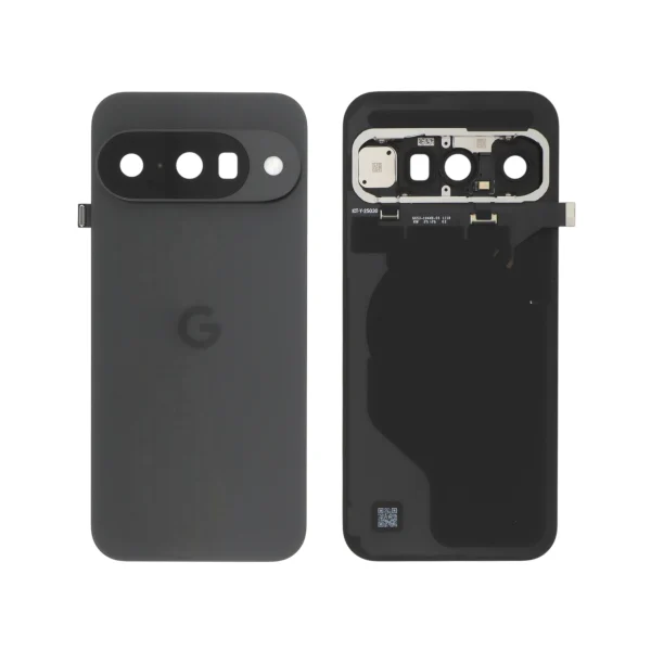 Tampa Traseira para Google Pixel 10 - Volcanic Preta (SERVICE PACK)