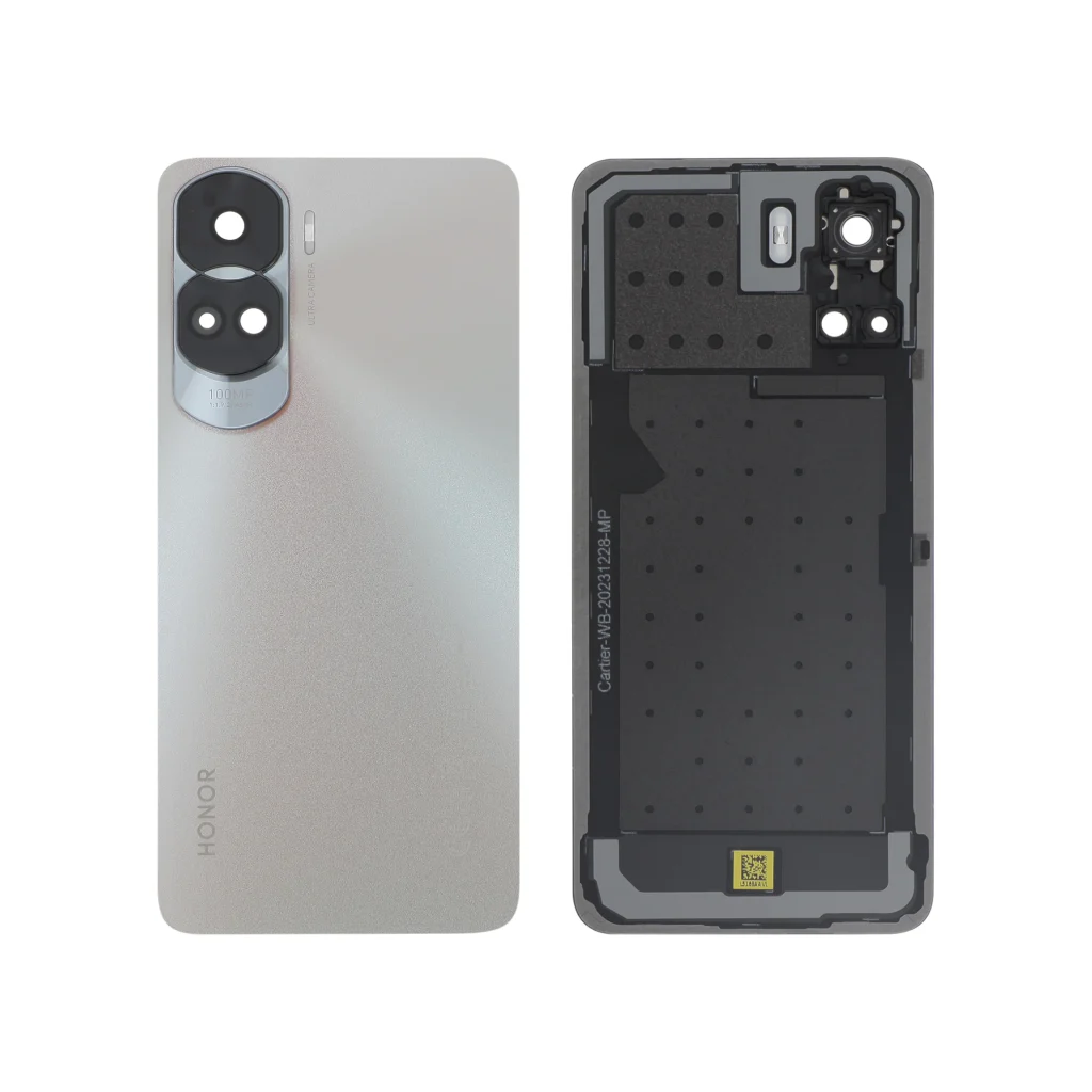 Tampa Traseira para Honor 90 Lite Prateada (SERVICE PACK)