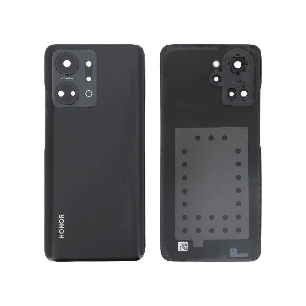 Tampa Traseira para Honor X7A Preta (SERVICE PACK)