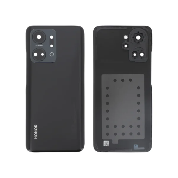 Tampa Traseira para Honor X7A Preta (SERVICE PACK)