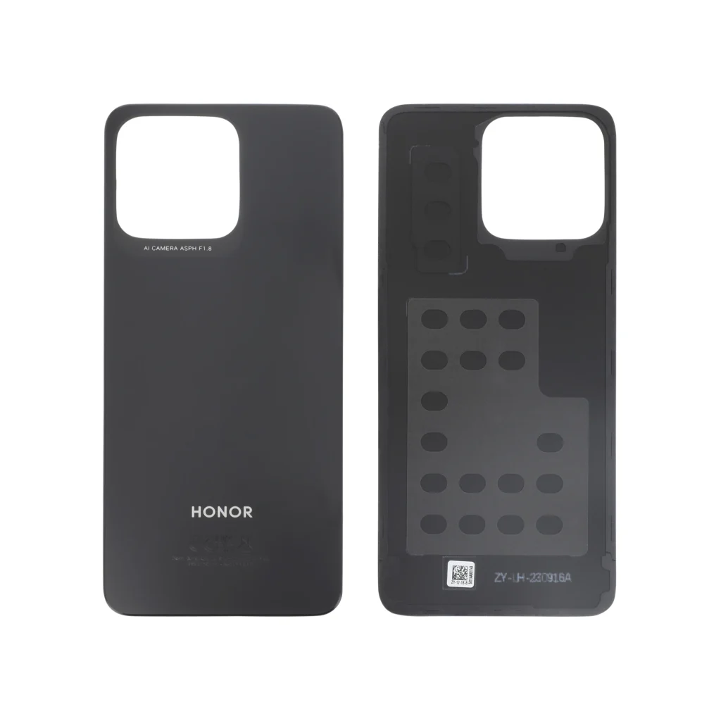 Tampa Traseira para Honor X8 5G - Preta (SERVICE PACK)