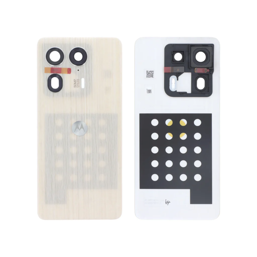 Tampa Traseira para Motorola Edge 50 Ultra Wood Nordic (SERVICE PACK)