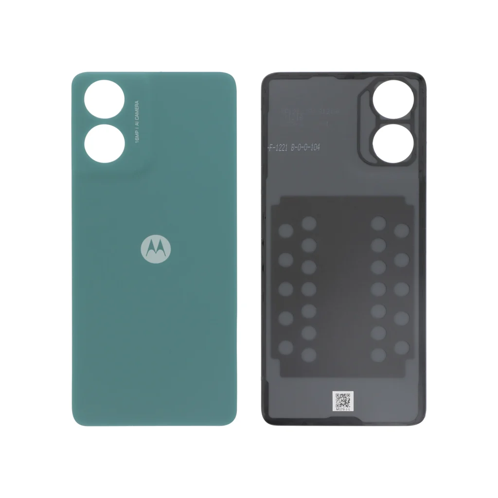 Tampa Traseira para Motorola Moto G04 - Oceano Verde (SERVICE PACK)
