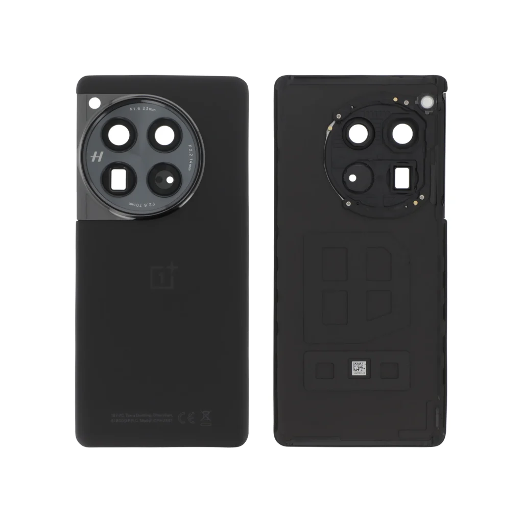 Tampa Traseira para OnePlus 12 Preta (SERVICE PACK)