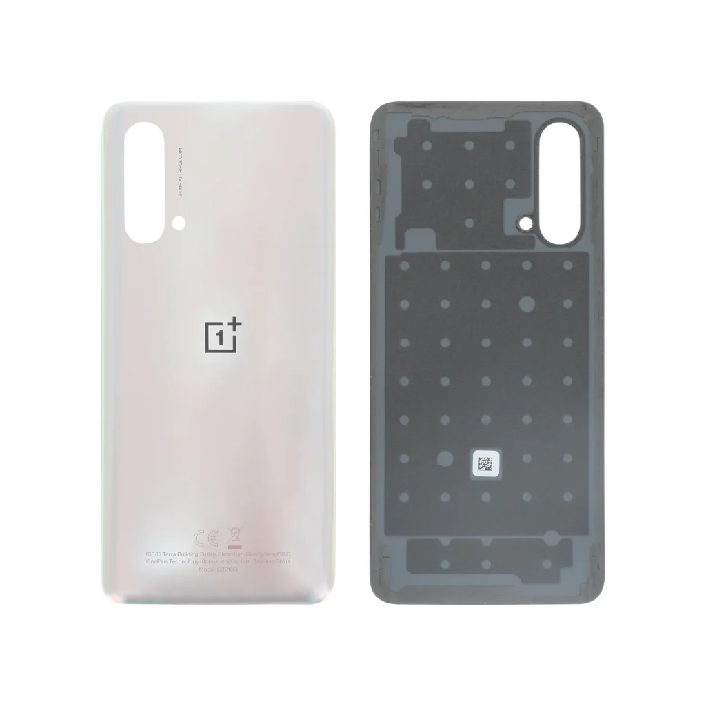 Tampa Traseira para OnePlus Nord CE 5G Prateada (SERVICE PACK)