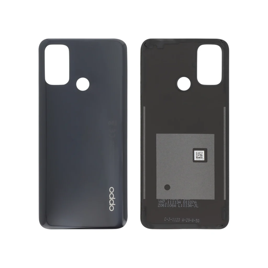 Tampa Traseira para Oppo A53/A53s - Preta (SERVICE PACK)