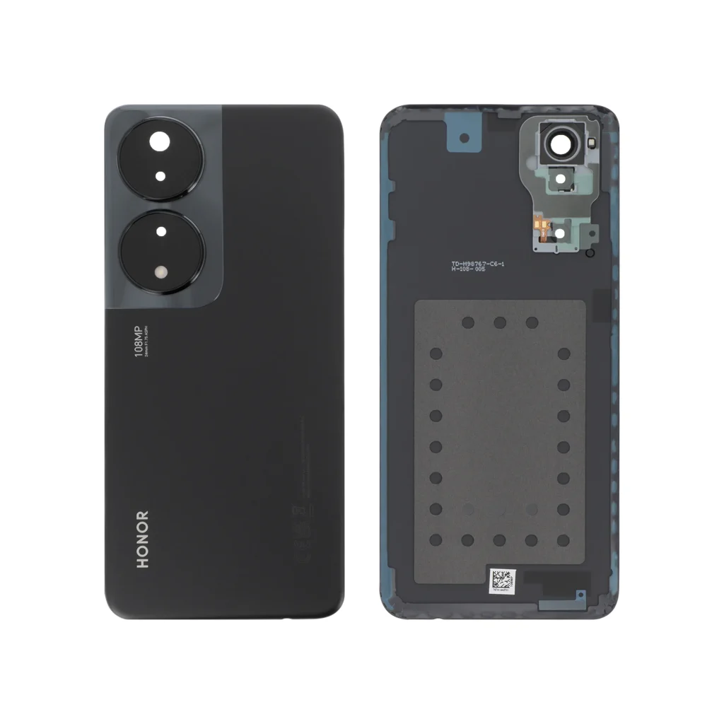 Tampa Traseira Preta para Honor 90 Smart (SERVICE PACK)