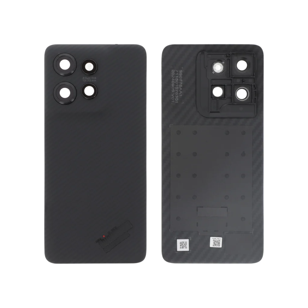 Tampa Traseira Preta para Motorola ThinkPhone 25 (SERVICE PACK)