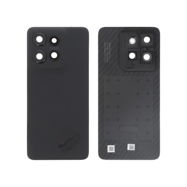 Tampa Traseira Preta para Motorola ThinkPhone 25 (SERVICE PACK)