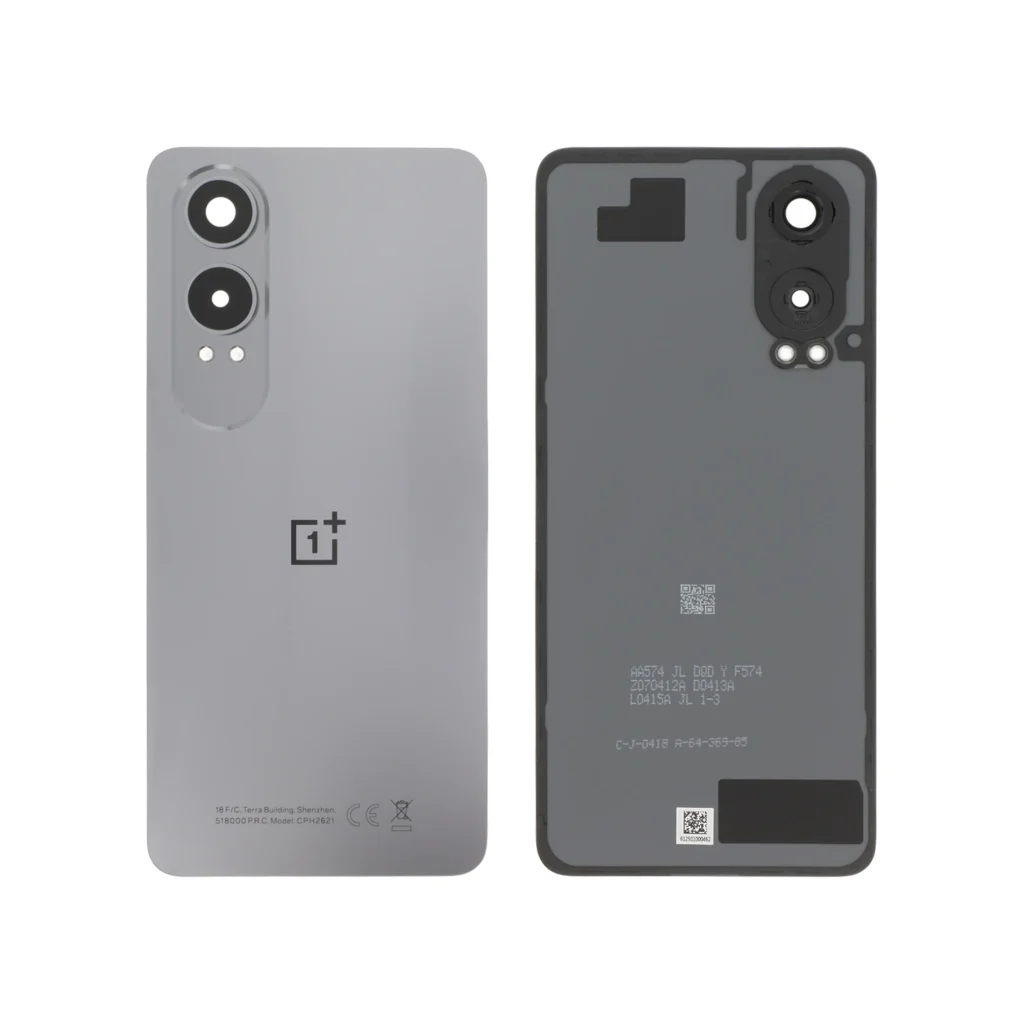 Tampa traseira preta para OnePlus Nord CE4 Lite 5G (SERVICE PACK)