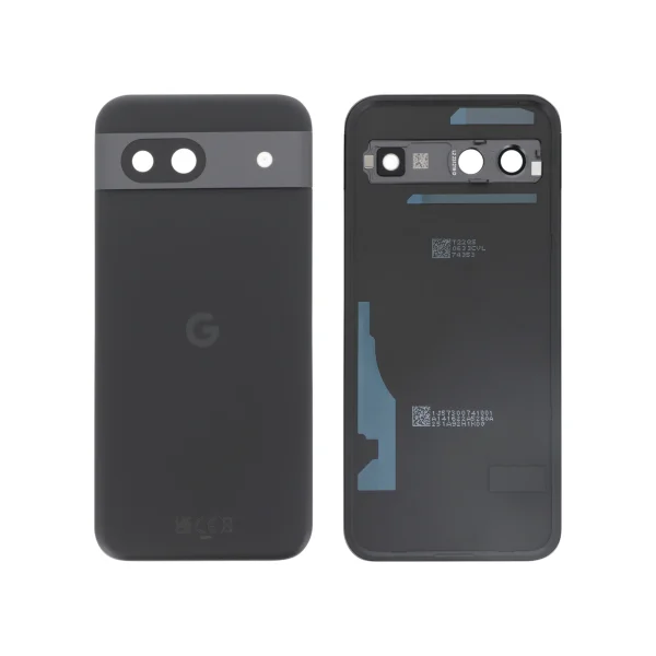 Tampa Traseira Preta Volcanic para Google Pixel 8a (SERVICE PACK)