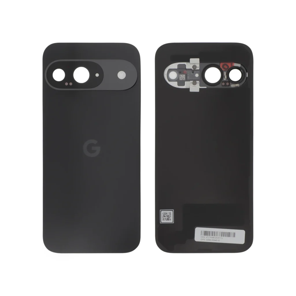 Tampa Traseira Preta Volcanic para Google Pixel 9 (SERVICE PACK)