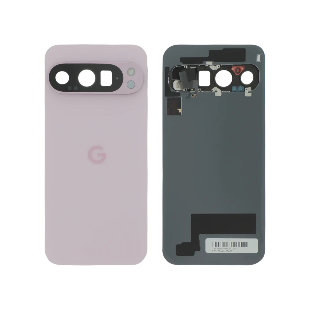 Tampa Traseira Quartzo Rosa para Google Pixel 9 Pro (SERVICE PACK)