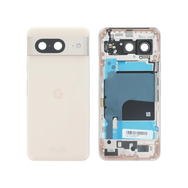 Tampa Traseira Rosa para Google Pixel 8 (SERVICE PACK)