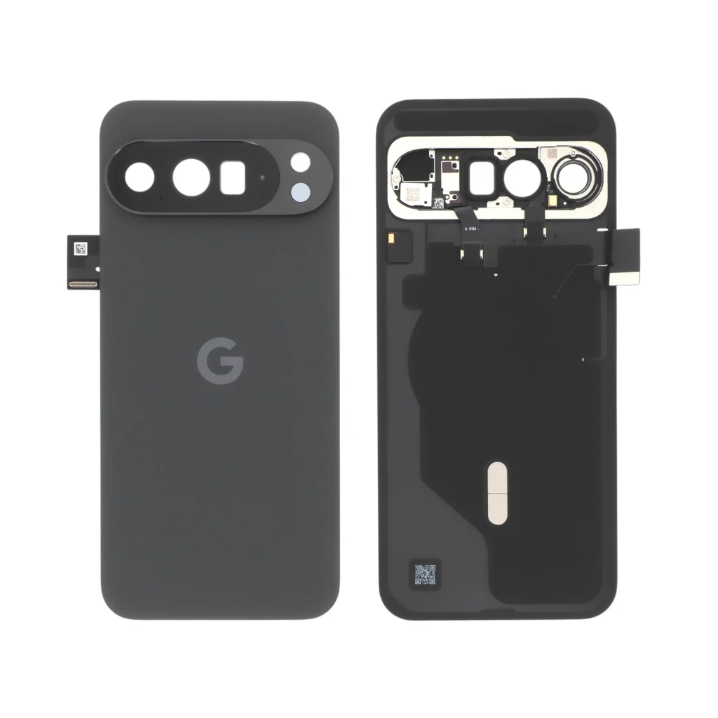 Tampa Traseira Volcanic Preta para Google Pixel 10 Pro XL (SERVICE PACK)