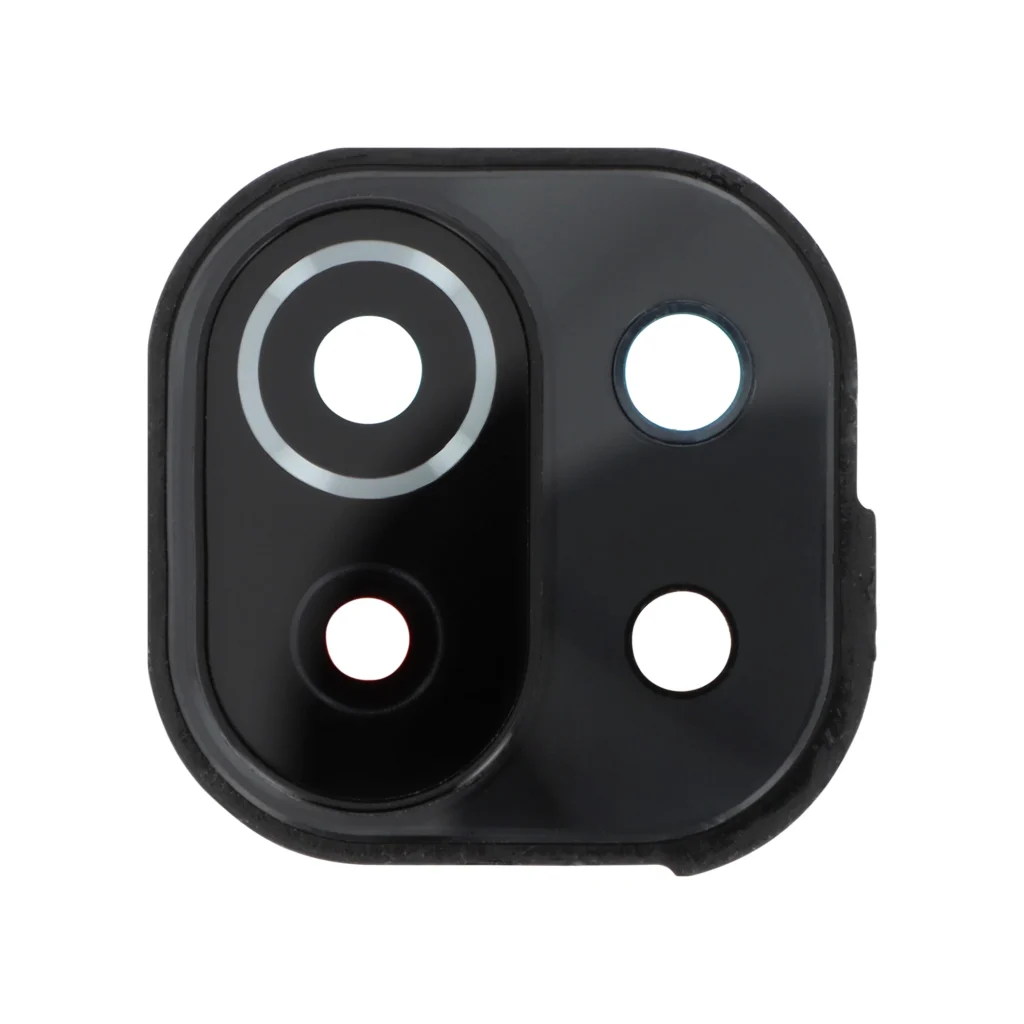 Vidro da Lente da câmara + Frame para Xiaomi Mi 11 Lite 5G - Preto | MI11L-Lente