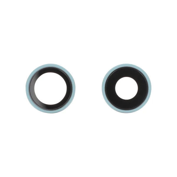 Vidro da Lente da Câmara Traseira com Frame para iPhone 16/16 Plus (Azul-petróleo) - OEM ReLife