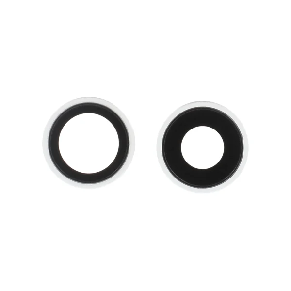 Vidro da Lente da Câmara Traseira para iPhone 16/16 Plus (Branco) - OEM ReLife
