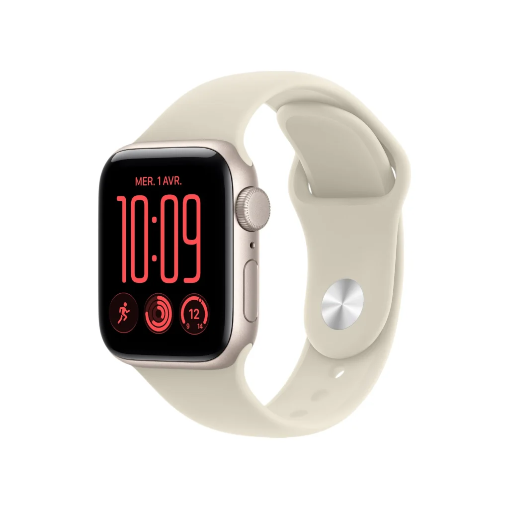 Apple Watch SE 3 44mm Starlight (GPS) (with Sport Band Sand) (M/L)