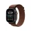 Apple Watch Ultra 4 49mm Black Titanium (GPS + Cellular) (with Burgundy Alpine Loop Band) (L)