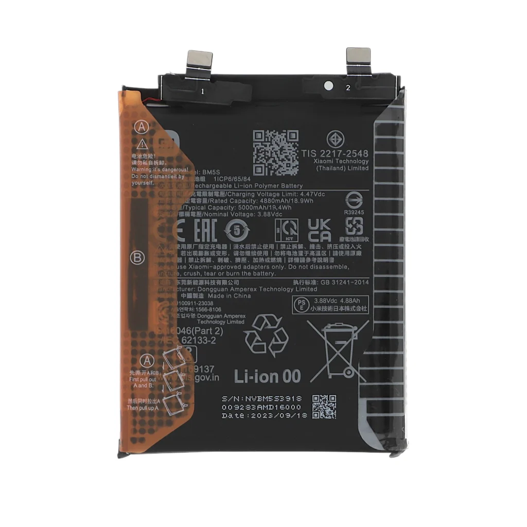 Bateria BM5S para Xiaomi 13T Pro (SERVICE PACK)