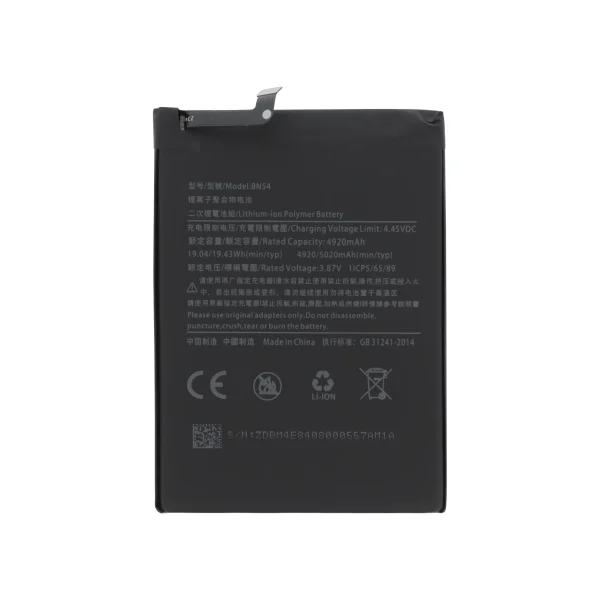 Bateria BN54 para Xiaomi Redmi Note 9
