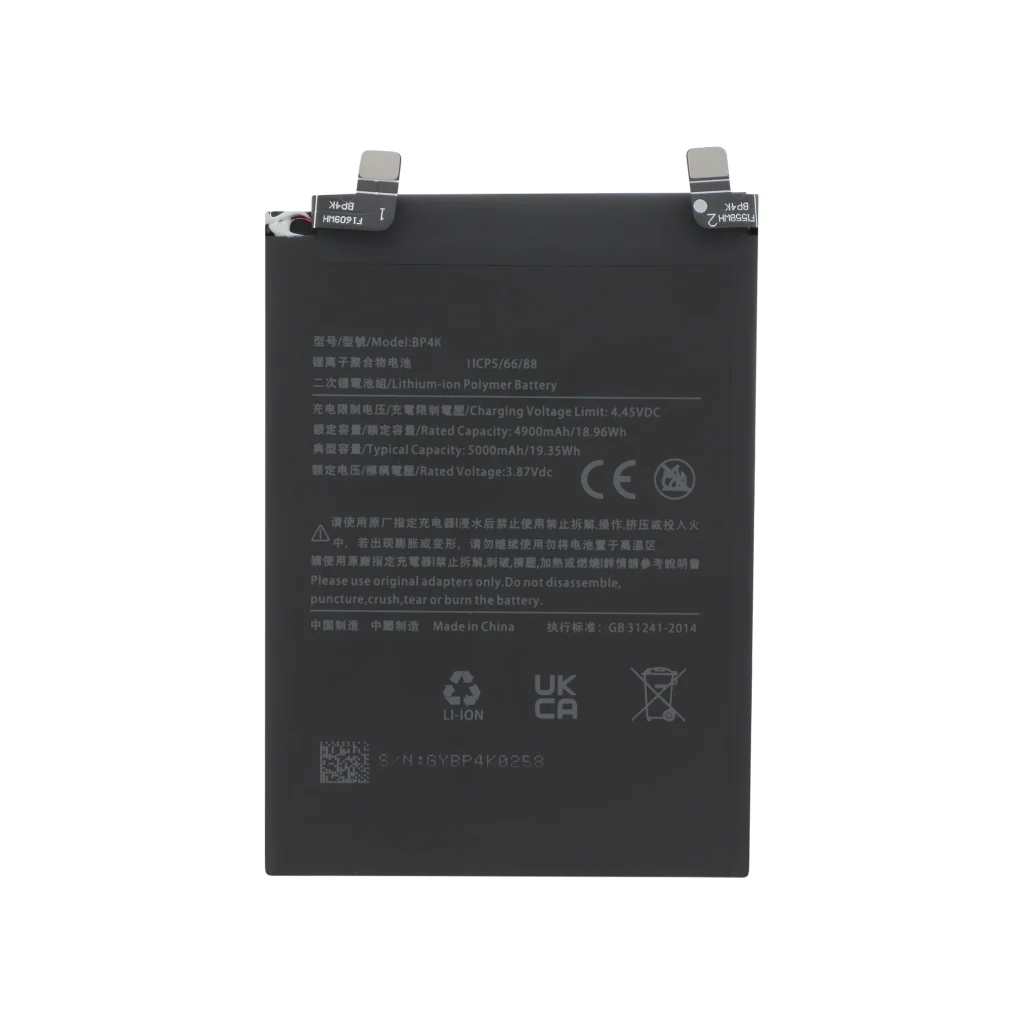 Bateria BP4K para Xiaomi Redmi Note 12 Pro 5G