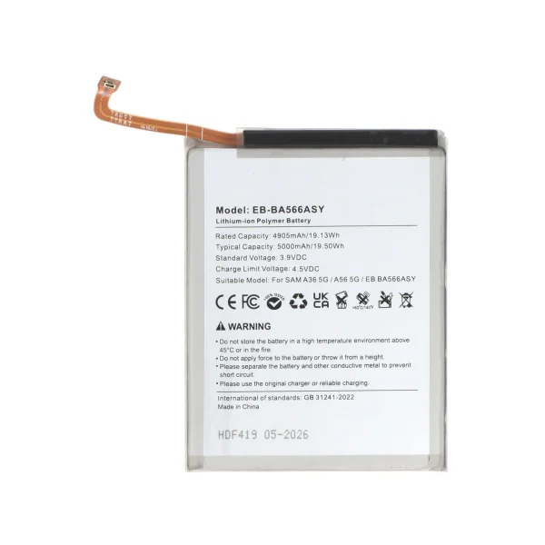 Bateria para Galaxy A56 5G (A566B)