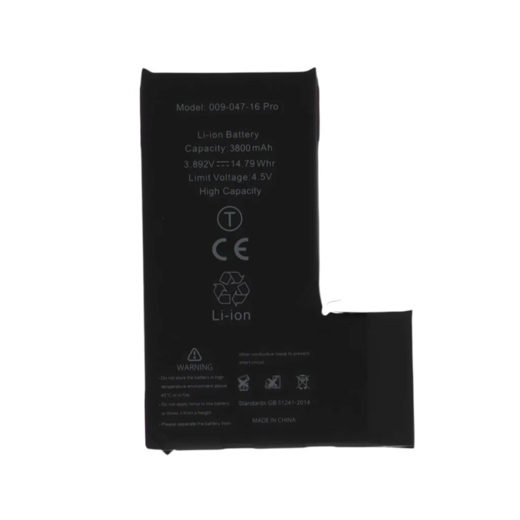 Bateria para iPhone 16 Pro Alta Capacidade