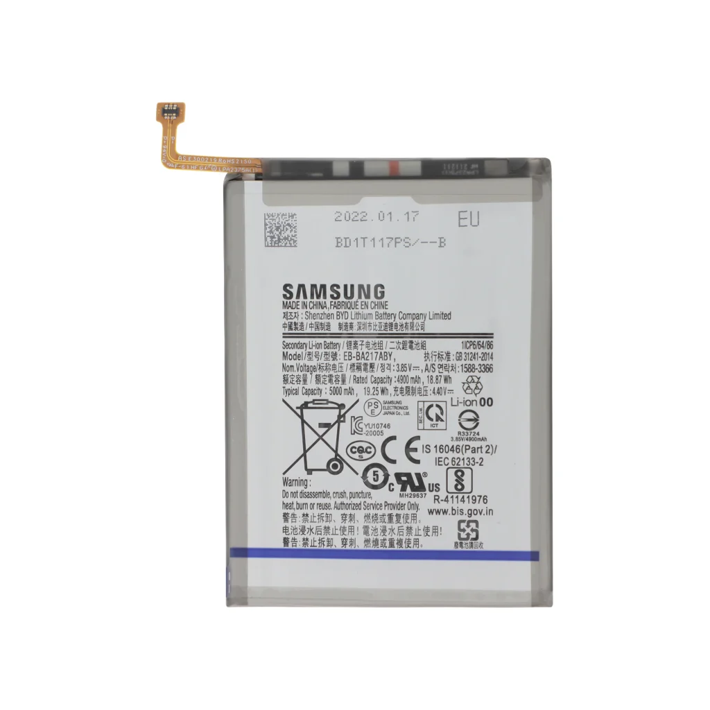 Bateria para Samsung Galaxy A12/A12S/A13/A21s EB-BA217ABY (SERVICE PACK)