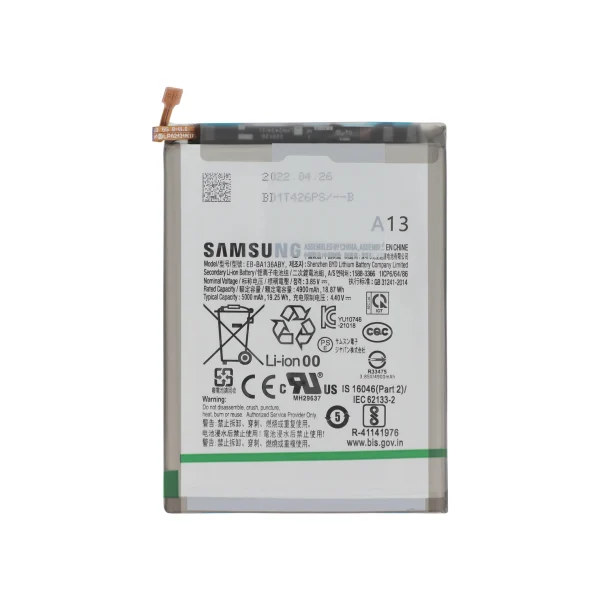 Bateria para Samsung Galaxy A13 5G (A136B) - EB-BA136ABY (SERVICE PACK)