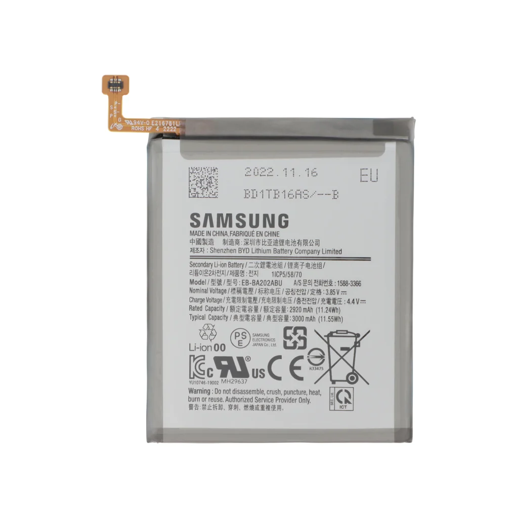 Bateria para Samsung Galaxy A20e EB-BA202ABU (SERVICE PACK)