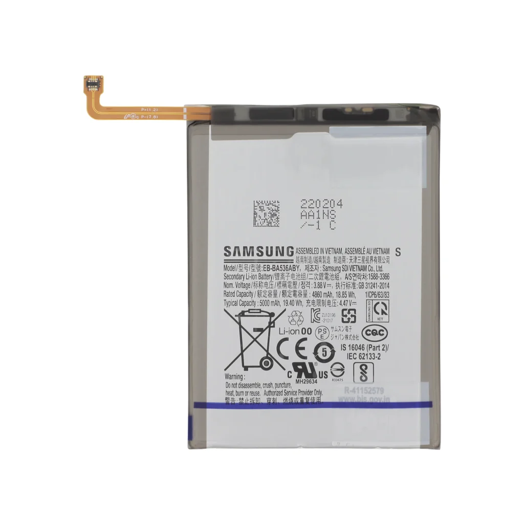 Bateria para Samsung Galaxy A33 5G (A336B) - EB-BA536ABY (SERVICE PACK)